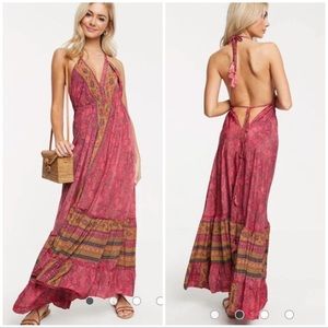 Raga Pink Passion Struck Maxi Dress XS - New